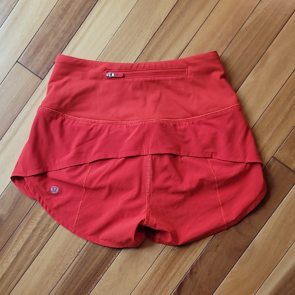 lululemon athletica Bold Red Skorts